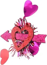 [PAMINGONO] Sparkling Glitter Hair Barrettes for Valentines Day Wedding Decor Dual Function Alligator Clips for Teens Add Charm to Special Occasions