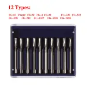 Fresa Dental Redonda Carburo Tungsteno FG para Pieza Mano Alta Velocidad Rs