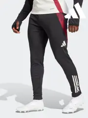 adidas Black Manchester United Tiro 24 Training Joggers (E80168) | $88