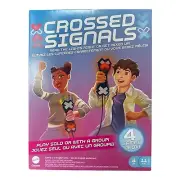 Mattel Games Crossed Signals Game with Pair of Talking Light Wands, 1-4 Players