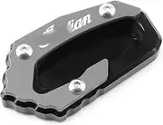 for Indian FTR 1200 S 2019 2020 2021 Motorcycle Kickstand Foot Side Stand Extension Pad Support Plate(Titanium)