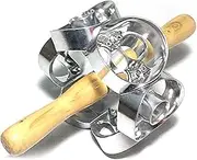 YRDGRG Donut Cutter | Mold,Machine Pastry Dough Baking Roller Kitchen Cooking Tools, Highly Efficient For Dessert Shops Adj（Medium）