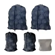 Golf Balls Pouch BagGolf Accessory PouchGolf Drawstring mesh BagGolf Accessor...