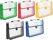 HONMEET Practical File Bag for Men Work Bags for Men File Storage Pouch Important Contract Storage Documents Carrier Pp Material Sturdy and Versatile