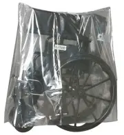 Zoro Select 5Cpg1 26" X 22" Equipment Cover, 1 Mil, Clear