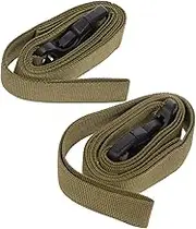 Gadpiparty 1set Luggage Bundling Belts with Securing Adhesive Buckles for Camping Home and Outdoor Use Sturdy and Practical Fastening Straps for Easy Compression and Storage 2pcs