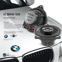 在飛比找樂天市場購物網優惠-M5r FOCAL【IC BMW 100】4” 兩音路同軸B