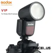 Godox V1P TTL Li-ion Round Head Camera External Flash Light For Pentax DSLR Cam