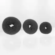 3 Pcs Woman Ponytail Bun Wig Hair Rope Women Hair Accessories Hair Bun Rope