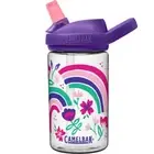 CamelBak Eddy+ NEW Kids 400ml Water Bottle BPA Free - RAINBOW FLORAL