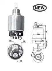 Starter Solenoid Switch For OPEL ASTRA CALIBRA VECTRA ISUZU RHODEO