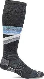 [Sockwell] Men's Rainbow Racer Ski Moderate Graduated Compression Sock