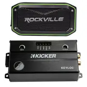 KICKER KEYLOC DSP Smart Powered Line-Out Converter 47KEYLOC+Bluetooth Speaker