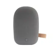 Portable Mini Power Bank USB Rechargeable Pebble Pocket Mobile 10400mAh Fast Charging For IPhone 13 Xiaomi PoverBank - Dark gray 10400mAh