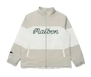 [Malbon Golf] Color Block Jacket GREYISH BEIGE (MAN) - M~XXXL