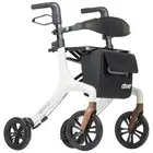 Drive Medical Aerowalk Ultra-Lite Rollator Foldable Rollator Walker with Seat Li
