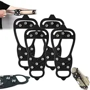 [OTEB] Universal Non-Slip Gripper Spikes Anti-Skid Snow Ice Climbing Shoe, Universal Non-Slip Gripper Spikes, Non-Slip Gripper Spikes, Ice Non-Slip Shoe Spikes, Gripper Spikes for Shoes, Non Slip Gripper Spi