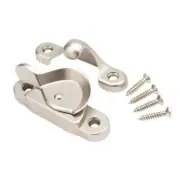 1 Pack Everbilt Home Depot Satin Nickel Steel Window Sash Lock 20332