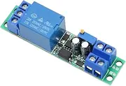 ViaGasaFamido Timer Relay Module 0-25 S Adjustable Delay Circuit Board DC 12 V Einlais-Relais Module Relay Switch with Opto-Isolation High-Low-Level-Actuator Time-Released Time-Released Accessories
