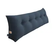 180cm Grey Triangular Wedge Bed Pillow Headboard Backrest Bedside Tatami Cushion Home Decor