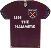 West Ham United FC Metal Shirt Sign
