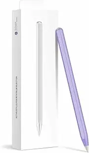 iPad Air Pencil with Palm Rejection, PERMARK Stylus Pen Compatible with (2018-2024) iPad Pro (11/12.9/13 Inch),iPad Air 3rd/4th/5th/6th Gen,iPad 6/7/8/9/10th Gen,iPad Mini 5/6th Gen (Purple)