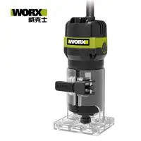 在飛比找momo購物網優惠-【WORX 威克士】110V 650W 1/4木工修邊機(W