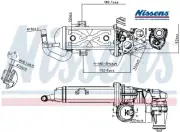 EGR GAS RECIRCULATION VALVE NIS98178 NISSENS I