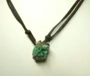Colombian Emerald Raw MineraL Beryl with crystals 42.00 Cts Cow Leather Muzo Min