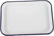 Generic Enamel Baking Dish Rectangular Roasting Tin Multi Functional Casserole Dish for Oven Use Kitchen Baking Pan Ideal for Roasting Baking and Serving