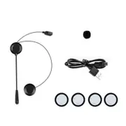 Bluetooth Intercom E1 CSR Helmet Headset Mic USB DC 5V For Motorcycle Motorbike