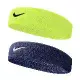 NIKE Swoosh單色頭帶 (一只入 慢跑 路跑 訓練 網球 籃球【98230054】