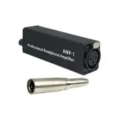 1Pc AMP-1 Portable Headphone Amp Converter XLR to 3.5mm Audio Plug-and-Play