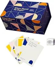 ESTHER PEREL Where Should We Begin Game of Stories - Interactive Conversation Cards for Couples, Friends & Co-Workers - 200 Cards & Dice - 2-6 Player Card Games