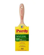 Purdy 144380230 Nylox Flat Trim Sprig Brush, 3-Inch, 6-Pack 3 Inch Flat Sprig