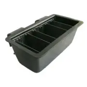Jameson Tool Tray 23X14X8 Inch Divided Fixed Bucket Mount Water Repellant ABS