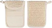 GRADENEVE Multi-function Bag 2pcs Set Foam Mesh Soap Bag Household Soap Pouch Travel