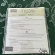 NEW Stampin Up! Floral Frames 127012 Framelits Die Set for Big Shot Flower