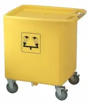 Presale Bradley Emergency On-Site Portable Eyewash Waste Cart 212L -