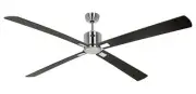 Smart Ceiling Fan Remote Control Dc Fan Neo 180cm Matt Chrome Wood Dark