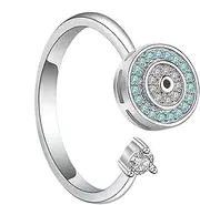 Fidget Ring - Adjustable Sensory Rings Fidget Sensory Rings - Fidget Toy, Exquisite Stylish Fidget Jewelry for Friends, Families, Holidays