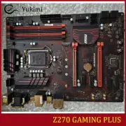 FOR MSI Z270 GAMING PLUS LGA 1151 DDR4*4 64GB VGA DVI-D DisplayPort Ｍotherboard
