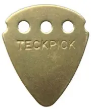 Dunlop Teck Pick Standard Guitar Pick Brass - Pack of 3
