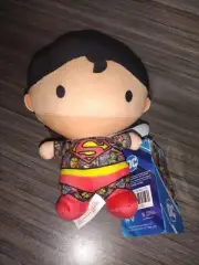 DC SUPERMAN Plush 10" NWT Justice League CHIBI Colorful Pattern!