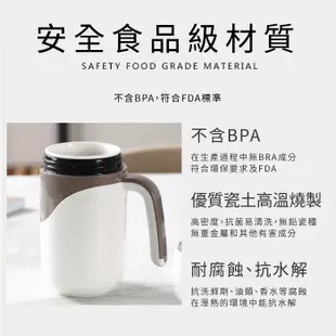 有台灣專利~橘色1入~日系陶瓷隔熱保溫杯380ml 隔熱效果好，保溫一般/不挑飲品保溫瓶/手把杯 (5折)