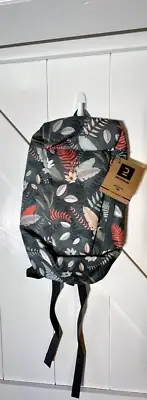 NWT- Quechua Decathlon Kids Backpack Daypack Small 10L- Green floral print