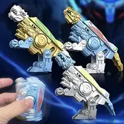 3 pcs Transformable Dinosaur Fidget Spinners,Fingertip Gyro Toy for Kids and Adults,Stress Relief Sensory Toys,Classroom prizes,Birthdays Gifts,Party Favors,Stocking Stuffers for Boys and Girls (A)