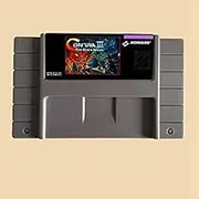 Royal Retro Contra III-The Alien Wars 16 bit Big Gray Game Card For NTSC Game Player