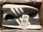 (高雄誠信小舖)ADIDAS ORIGINALS INIKI RUNNER 灰白 BOOST 復古 BB2089