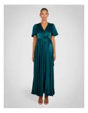 [Pilgrim] Eden Cross Over Dress in Teal